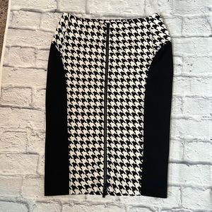 Michael Kors Black and White Skirt